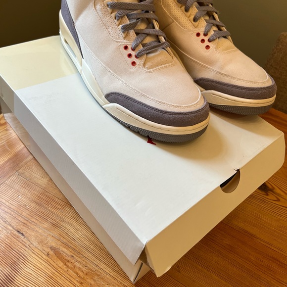 Nike Air Jordan 3 Retro SE 12.5 Muslin University Red - Picture 6 of 16